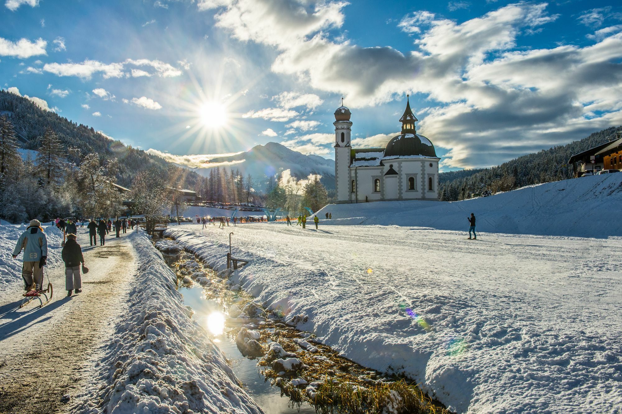 Das Hotel Eden Seefeld in Tirol Exterior foto